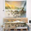 Paysage, plage romantique, tapisserie, tapisserie, sri lankais-28487623