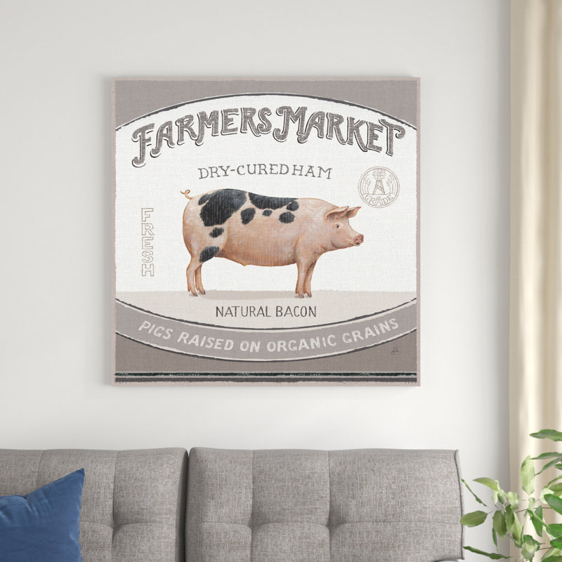 Ferme rétro III, H 36 po x l 36 po