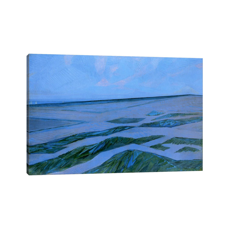 Dune Landscape, 1912 by Piet Mondrian - Wrapped Canvas Gallery-Wrapped Canvas Giclée, 101.6 cm H x 66.04 cm W x 1.91 cm D