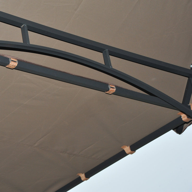 Velasco 2.4 x 1.5 m (8' x 5') Grill Gazebo Canopy, Outdoor BBQ Shelter