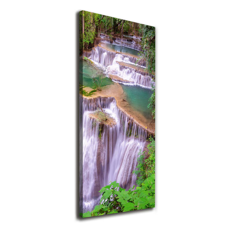 Waterfall - Wrapped Canvas Print