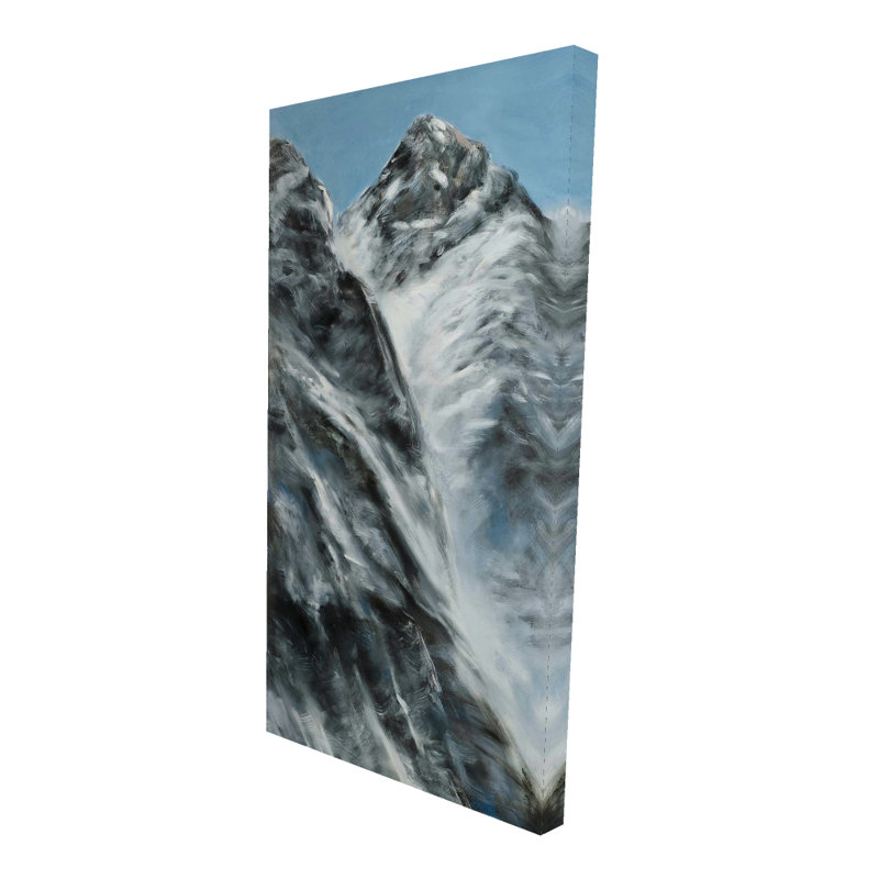 Mountains of Lhotse Wall Canvas - Nepal Home Decor Art