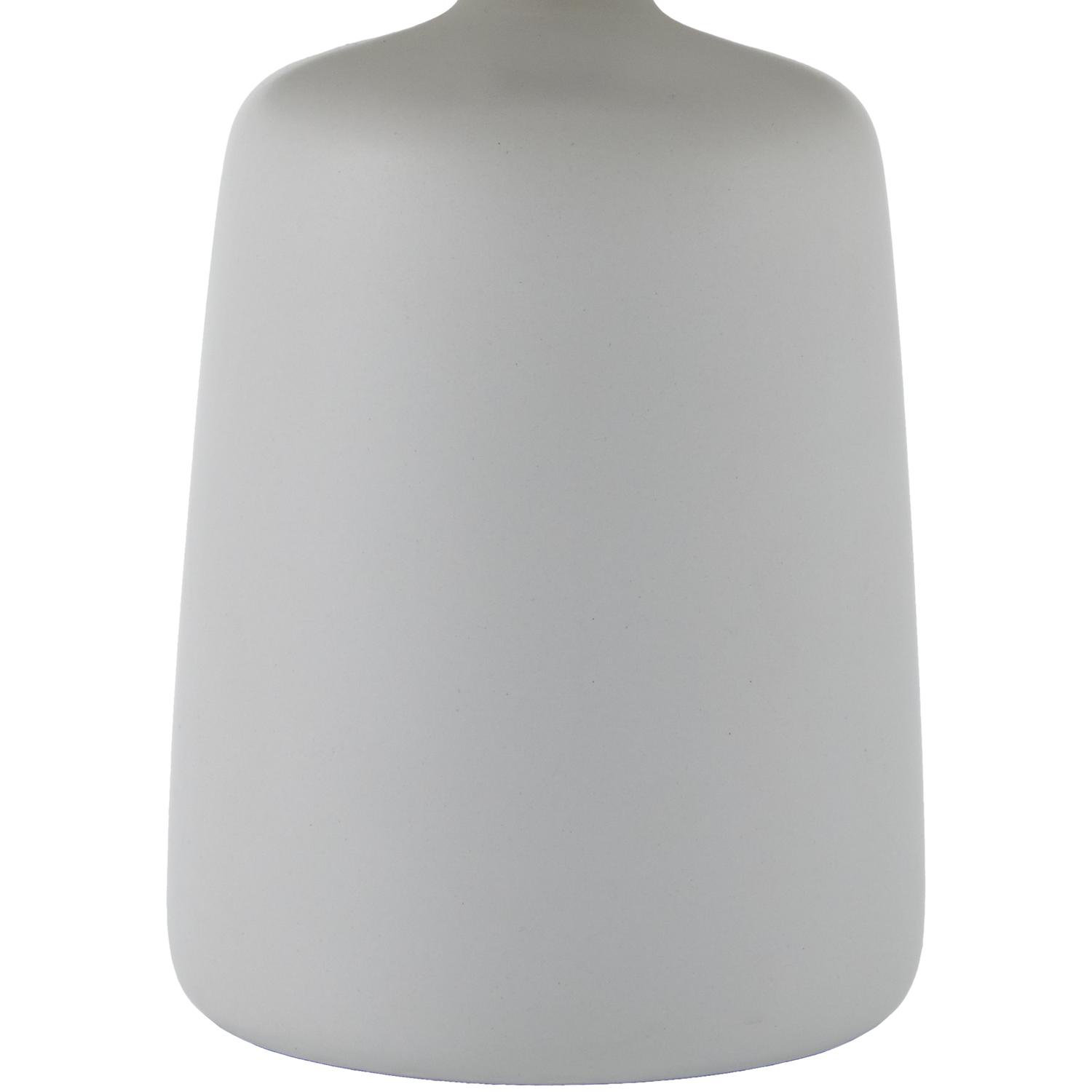 Pramit Ceramic Table Lamp, White