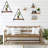 Comegno 2 Piece Wood Bracket Shelf