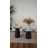 Dellia Outdoor Mid Century Modern Metal Single Round Coffee Table-812425113-807403864-807403866