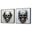 Art of the Skull - Ensemble de 2 collages carrés-1852707681-1852707680