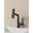 Pull-Out Lift LED Temperature Digital Display Bathroom Basin Faucet, Single Handle 360° Rotatable Waterfall 3-In-1 Basin Tap With Adjustable Height-110712554
