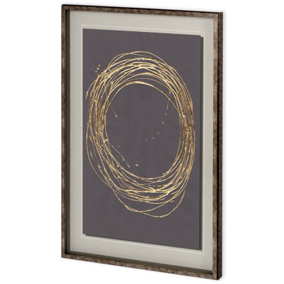 «Circle» par Studio M, reproduction d'art encadrée sous verre