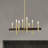 Oiti 8 - Light Steel Dimmable Chandelier-1481053876