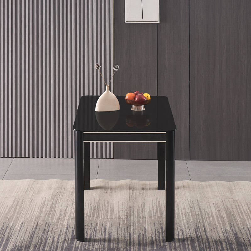 Nicara 4 - Person Dining Set, Grey