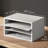 Reagan 3 Tier Paper and File Organizer with Removable Shelves-99454564