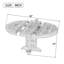 Table ronde extensible pour table de salle à manger Farmhouse-1996939341