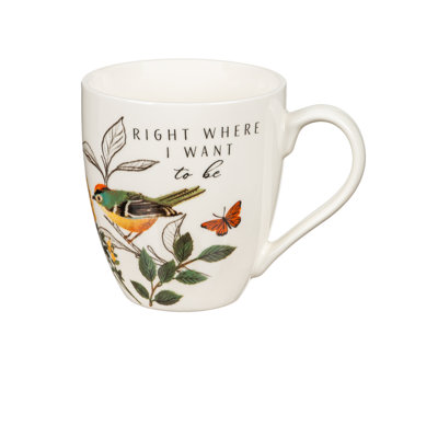 Boîte-cadeau en céramique, 17 oz, boîte-cadeau Bird