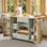 120 cm W Kitchen Cart
