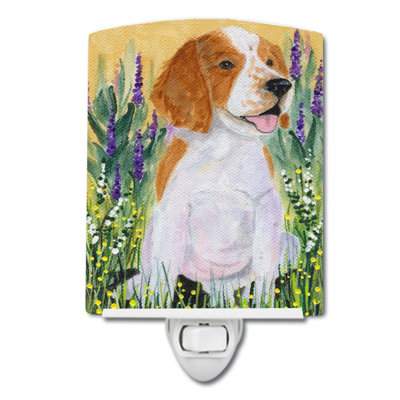 Welsh Springer Spaniel Ceramic Night Light