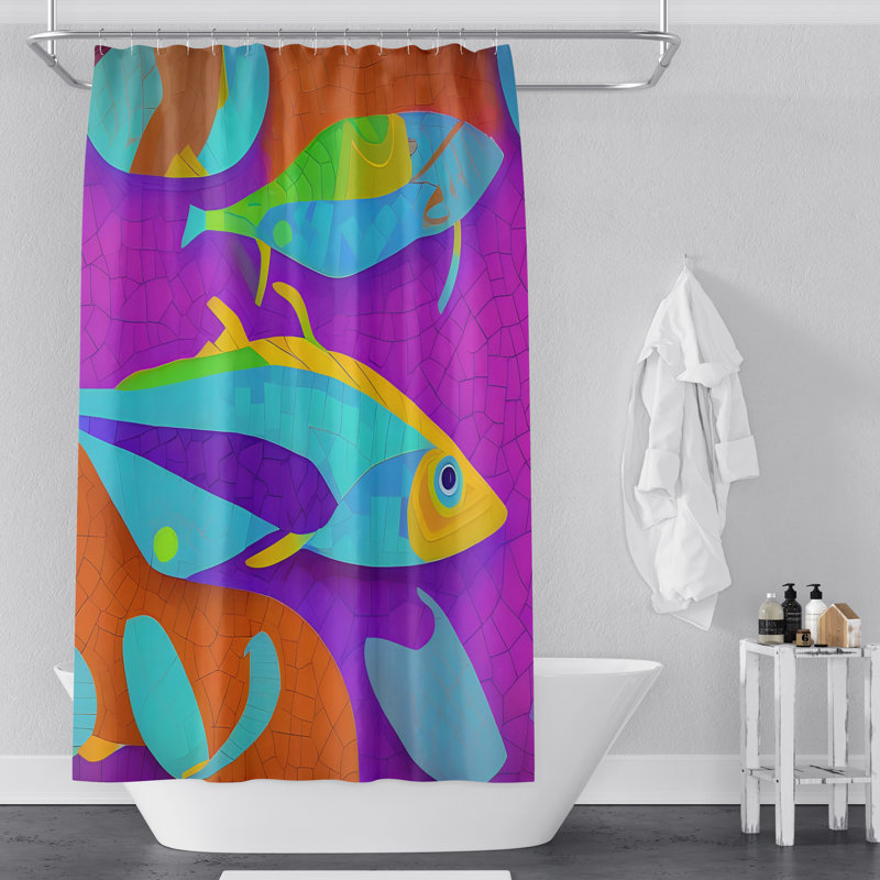 Rideau de douche Cohyn, H 72 po x l 70 po