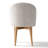 Upholstered Dining Chairs with Solid Wood Legs (Set of 4)