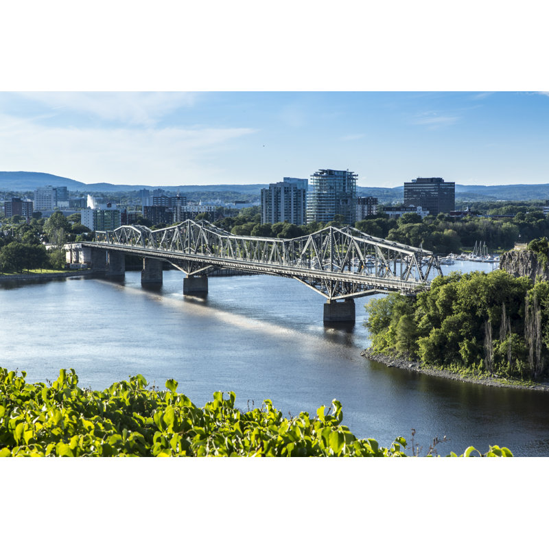Hardt Ottawa River - Wrapped Canvas Print, 30cm H x 46cm W x 3.8cm D