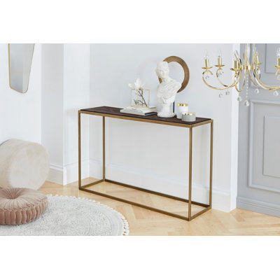 Dyson 131cm Solid Wood Top Console Table