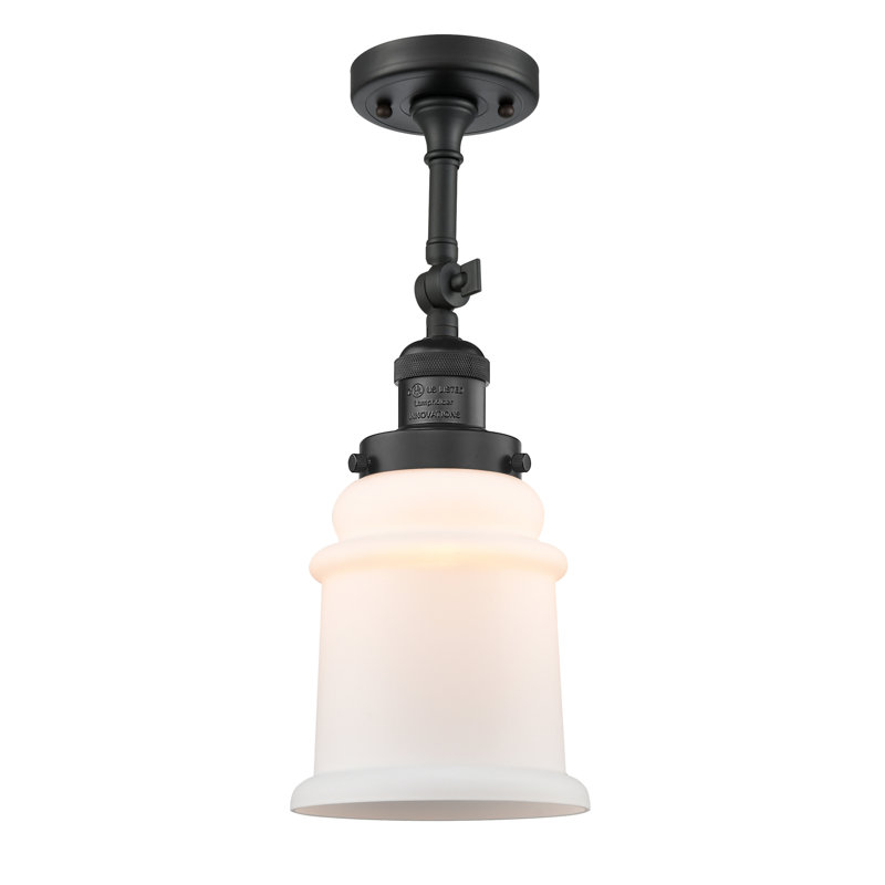 Galaviz Dimmable Bath Sconce, Matte Black, Matte White Cased, Bulb Not Included