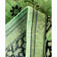 Tapis vert contemporain en laine noué à la main Coronel 5 pi 1 po x 8 pi 2 po