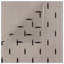 Carrelage beige pelez et collez 24 po x 24 po Eazy Floor Roma-130647195