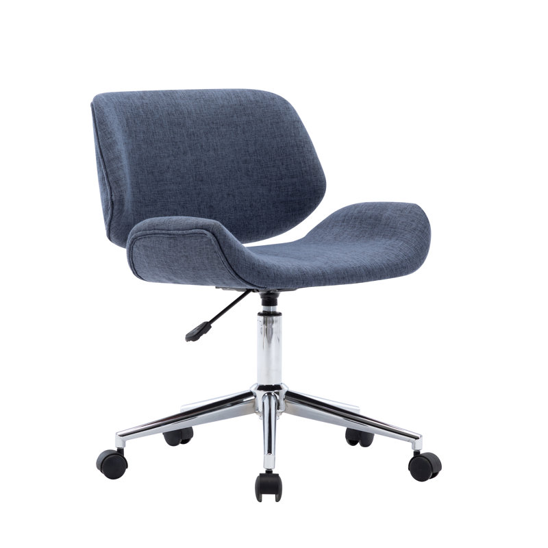 Chaise de bureau Amaka, Bleu