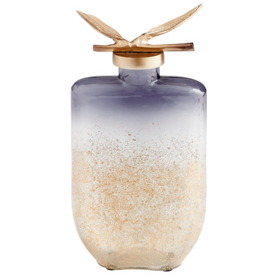 Midnight Mystic Glass Decorative Object