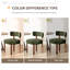 Chaise d'appoint rembourrée en bois massif-1847099155