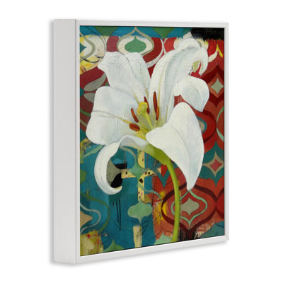 In The Spotlight Lily Framed Giclee, design by Pierre-Auguste Renoir