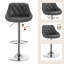 Swivel Upholstered Adjustable Height Counter Stool-61655924-134966912