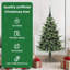 Artificial Pre-lit Christmas Tree with Ball Set-1130164432-1130164436