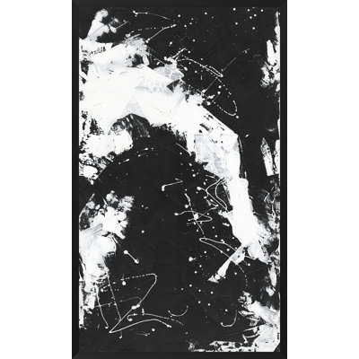 Peinture abstraite par Lillian August - peinture sur toile à cadre flottant