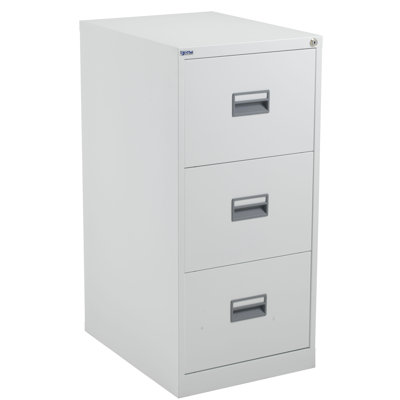 46.5cm Wide 3 -Drawer Steel File Cabinet