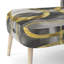 Mettalic II - Chaise d'appoint rembourrée Glam-1951735216