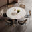 White Round Sintered Stone Dining table-119548112
