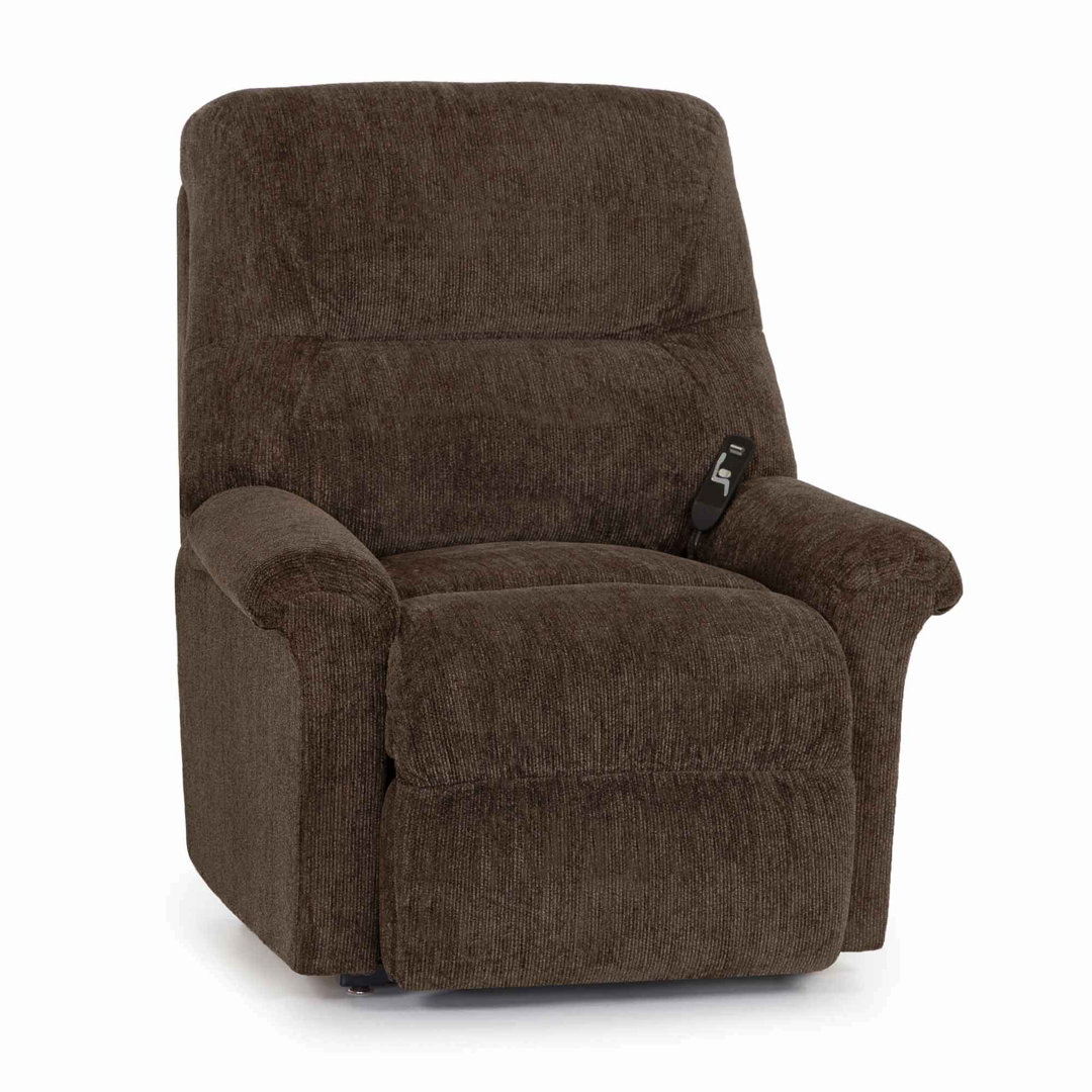 Kilgo 39.5" Wide Power Lift Assist Standard Recliner Red Barrel Studio® Upholstery