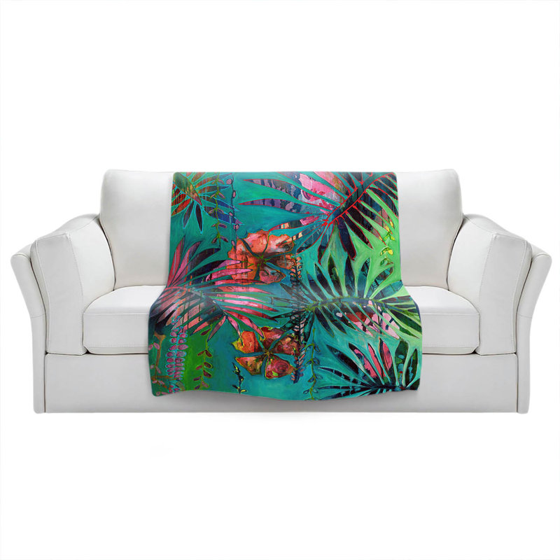 Hand Woven Throw Blanket, 68" W x 80" L