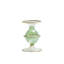 F2023 5.5'' H Glass Tabletop Candlestick-1533222097