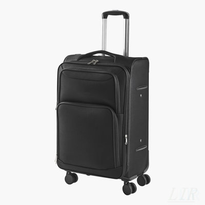 Bagage extensible de 24 pouces avec roulettes pivotantes, valise à carreaux durable et légère