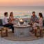 Aquaflame European Ledge Water and Fire Pit