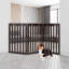 Madera Wood Free Standing Pet Gate