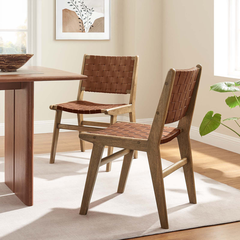 Chaise d'appoint Saoirse, Brun, Noyer