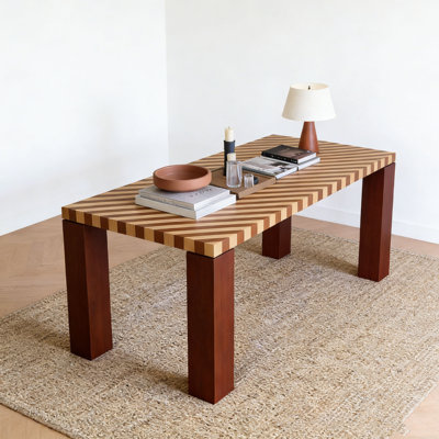French Vintage Solid Wood Dining Table