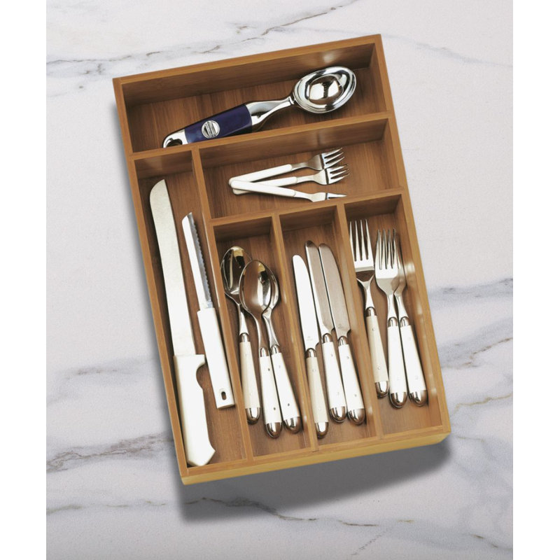 2.5"H x 12"W x 17.5"D Drawer Organizer
