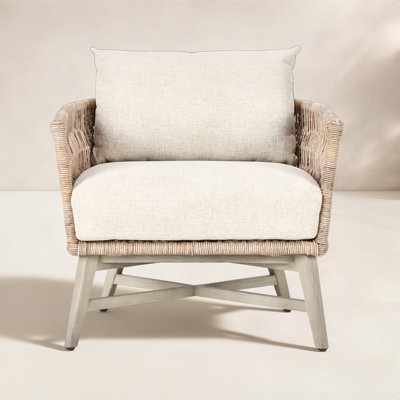 Carlson Mahogany Patio Lounge Chair