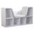 Bookcase with Reading Nook, 6 Shelves-1929508450