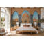 Islamic Architecture Wallpaper Mughal Inspired Geometric Pattern Wall Mural-657137110-657137111