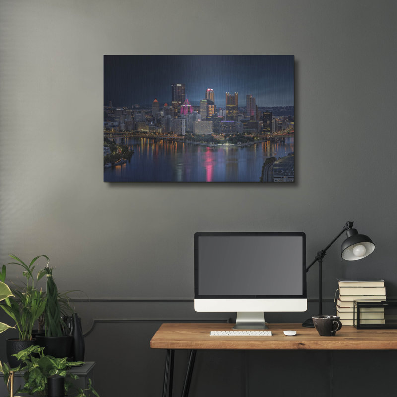 «Pittsburgh Twilight» par Rick Berk, H 24 po x l 36 po