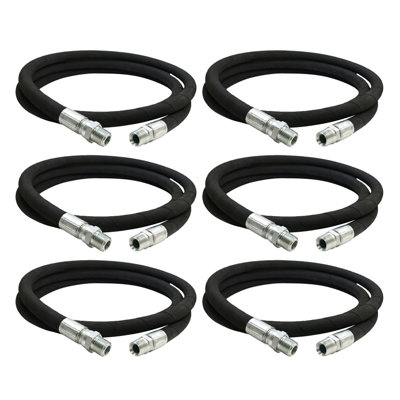 Apache 0.5 in. W x 120 in. D Rubber and Steel